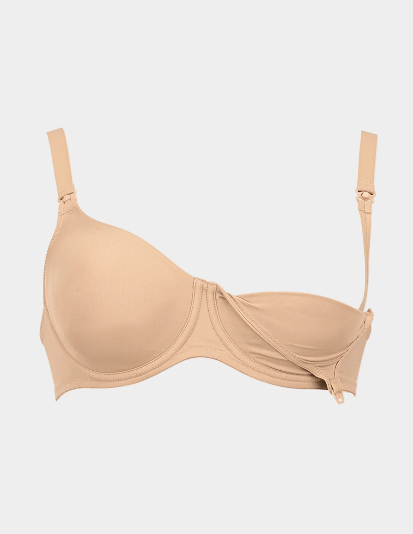 Basic Microfiber Underwire Nursing Bra - Image 4