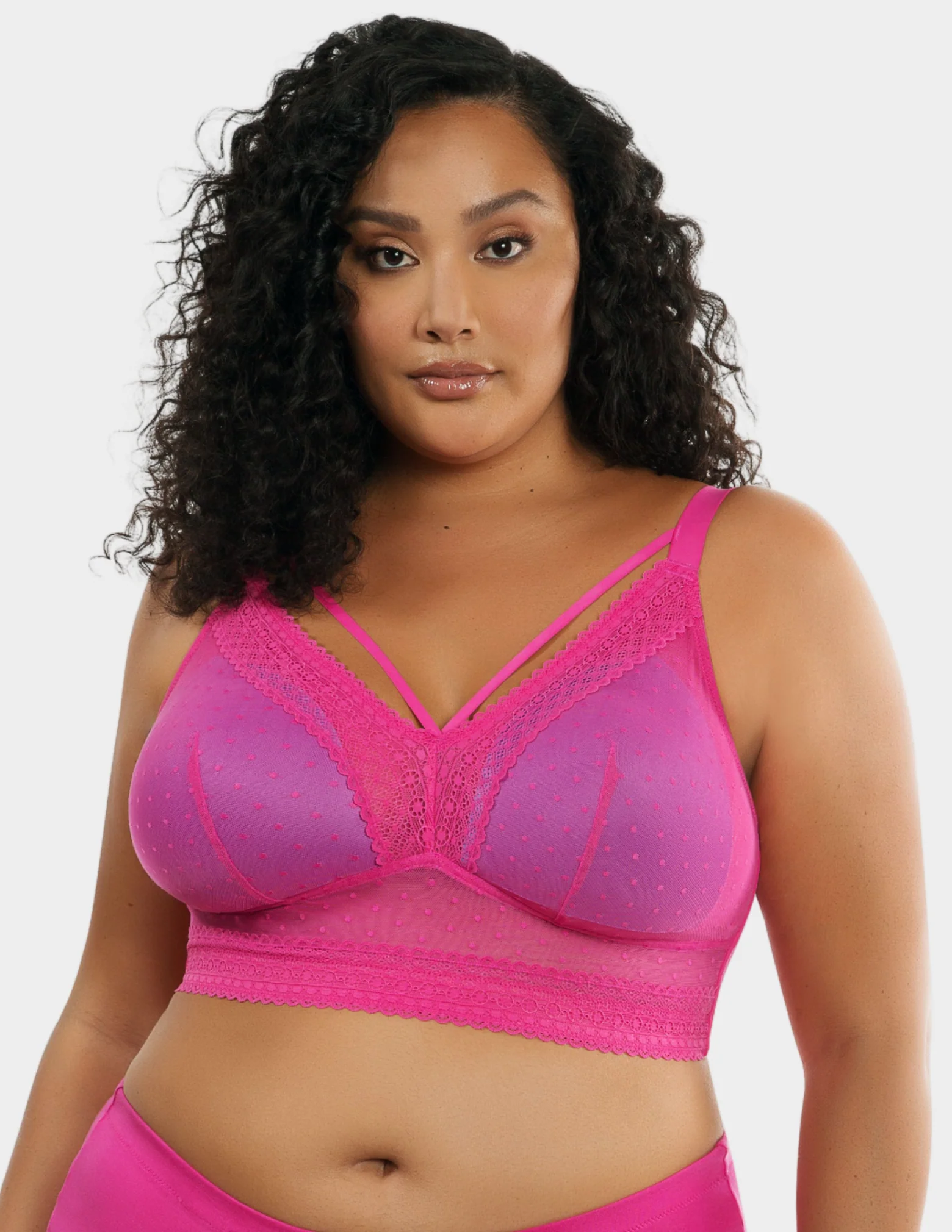 Mia Dot Wireless Padded Bralette - Image 4