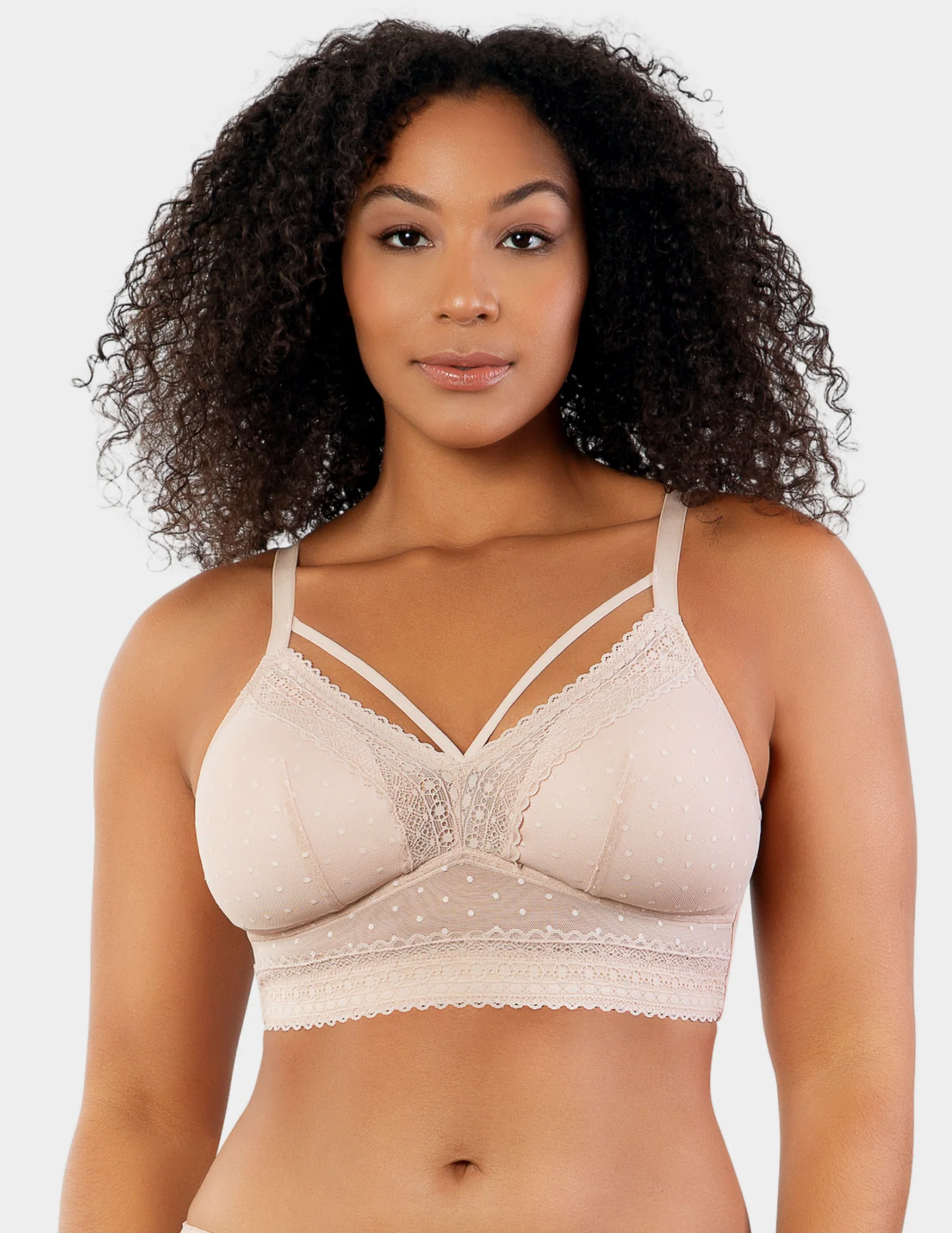 Mia Dot Wireless Padded Bralette - Image 4